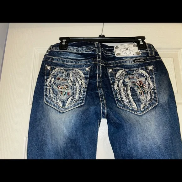 Sparkly MissMe Indian Styled Jeans - Picture 8 of 9